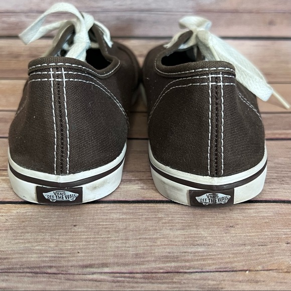 VANS Unisex Lo Pro Brown Sneakers ~ Youth Boys 4 / Women's 5.5 ~ Brown - Picture 6 of 7